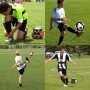 FANNITE Cinturón de entrenamiento de fútbol, ​​entrenador de fútbol con cinturón ajustable para niños, adultos y principiantes