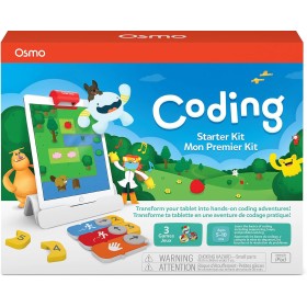 Osmo - Coding Starter Kit for iPad - 3 Hands-on Learning Games - Ages 5-10+ - Learn to Code, Coding Basics & Coding Puzzles -