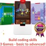 Osmo - Coding Starter Kit for iPad - 3 Hands-on Learning Games - Ages 5-10+ - Learn to Code, Coding Basics & Coding Puzzles -