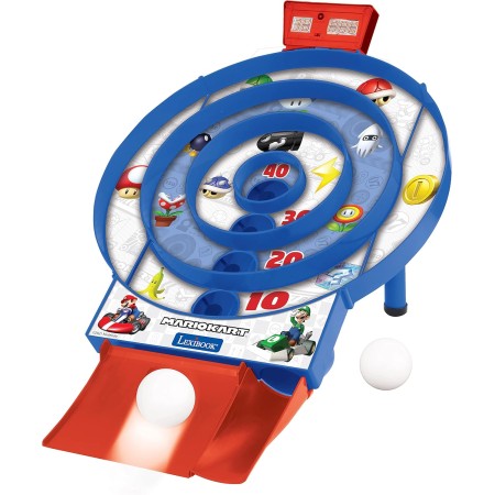 Lexibook Aerofoot, Disco de fútbol aerodeslizador, 2 porterías, Bomba y balón Hinchable incluidos, rápido y dinámico, Efectos
