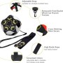 Ainiv Cinturón de Entrenamiento de fútbol, Entrenador de fútbol de 5 Garras con cinturón de Ajuste Flexible, Ayuda de