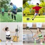 Ainiv Cinturón de Entrenamiento de fútbol, Entrenador de fútbol de 5 Garras con cinturón de Ajuste Flexible, Ayuda de