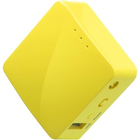 GL.iNet GL-MT300N-V2(Mango) Mini enrutador WiFi VPN de Bolsillo inalámbrico portátil de Viaje - Punto de Acceso/Extensor/Wds |