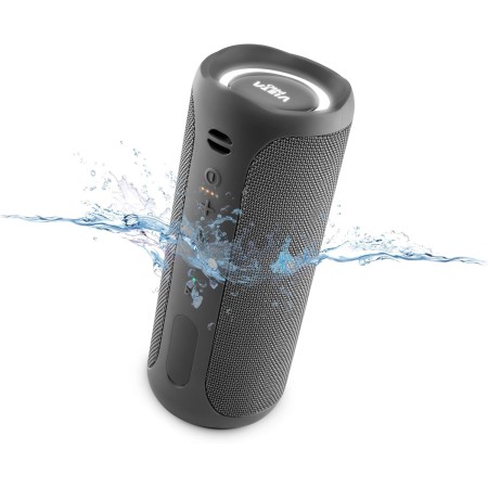 Vieta Pro Altavoz Bluetooth Potente, Resistente al Agua, 10H de Batería, Micrófono. Altavoz Portátil Grande True Wireless, Aux