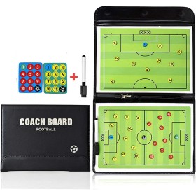 CREADY® Pizarra Entrenador de Futbol Carpeta Táctica para Entrenar Jugadas en el Entrenamiento Regalos a Entrenadores Las