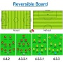 CREADY® Pizarra Entrenador de Futbol Carpeta Táctica para Entrenar Jugadas en el Entrenamiento Regalos a Entrenadores Las