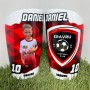 ERAVRU - Espinilleras de Fútbol Personalizadas para Niños y Adultos - Incluye tu Foto, Nombre y Numero para Crear Tus