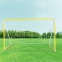Anivia Portería de Fútbol para Niños Portería de Fútbol Portátil con Marco de Metal para Jardín, Patio, Parque, Playa