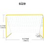 Anivia Portería de Fútbol para Niños Portería de Fútbol Portátil con Marco de Metal para Jardín, Patio, Parque, Playa