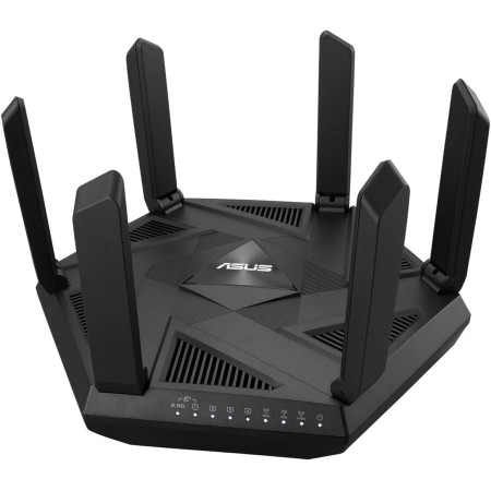 ASUS RT-AXE7800 - Router WiFi 6E Extensible de triple banda, 6GHz, puerto 2.5G, seguridad de red, Instant Guard, control