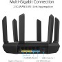 ASUS RT-AXE7800 - Router WiFi 6E Extensible de triple banda, 6GHz, puerto 2.5G, seguridad de red, Instant Guard, control
