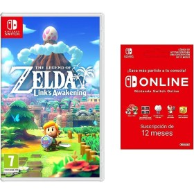 Zelda Link's Awakening Remake + Switch Online 12 Meses Código de descarga