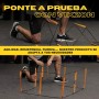 VIKZON Kit Avanzado de Entrenamiento de Fútbol: Escalera de Entrenamiento Plegable y Ajustable + Conos de Entrenamiento + Bolsa