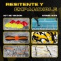 VIKZON Kit Avanzado de Entrenamiento de Fútbol: Escalera de Entrenamiento Plegable y Ajustable + Conos de Entrenamiento + Bolsa