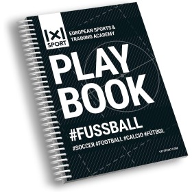 1X1Sport - Plantillas de Juego Para Entrenadores de FÚTbol, con Planos del Campo de Juego [PodrÍA no Estar en EspaÑOl], Color
