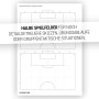 1X1Sport - Plantillas de Juego Para Entrenadores de FÚTbol, con Planos del Campo de Juego [PodrÍA no Estar en EspaÑOl], Color