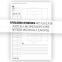 1X1Sport - Plantillas de Juego Para Entrenadores de FÚTbol, con Planos del Campo de Juego [PodrÍA no Estar en EspaÑOl], Color