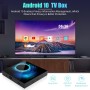 Android TV Box 10.0, Android Box 4GB RAM 32GB ROM Quad-Core Arm Cortex-A53 con WiFi 2.4G/5.0G Ethernet 10/100M 6k HD TV Box