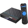 TUREWELL Android TV Box, Android 9.0 TV Box Amlogic S905X3 Quad-Core Cortex-A55 4GB RAM 32GB ROM Android Box with 8K BT4.0