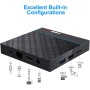 TUREWELL Android TV Box, Android 9.0 TV Box Amlogic S905X3 Quad-Core Cortex-A55 4GB RAM 32GB ROM Android Box with 8K BT4.0