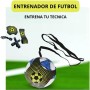 BULL BERNA Alfombra de Entrenamiento de Fútbol, Medida 90x60 cm,con Bandas Elásticas y Cinturón de Entrenamiento Incluido,