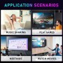Android 13.0 TV Box, H96MAX TV Box 4GB RAM 32GB ROM RK3528 Quad Core Cortex-A53, soporta 4K 6K 8K de resolución 3D 2.4GHz WiFi