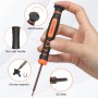JOREST Destornilladores Kit para Nintendo Switch, 6Pcs Herramientas con Triwing Y00,Y1,Phillips PH000, Pinzas, Palanca