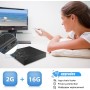 Android 10.0 TV Box, 2GB RAM 16GB ROM H6 Quad Core Soporte 3D 6K Ultra HD H.265 WiFi 2.4 GHz Ethernet Smart TV Box