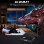 Android 10.0 TV Box, 2GB RAM 16GB ROM H6 Quad Core Soporte 3D 6K Ultra HD H.265 WiFi 2.4 GHz Ethernet Smart TV Box