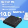 Android 10.0 TV Box, 2GB RAM 16GB ROM H6 Quad Core Soporte 3D 6K Ultra HD H.265 WiFi 2.4 GHz Ethernet Smart TV Box