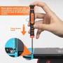 JOREST Destornilladores Kit para Nintendo Switch, 6Pcs Herramientas con Triwing Y00,Y1,Phillips PH000, Pinzas, Palanca