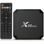 X96 Mini TV Box, Android 11.0 Caja TV 2GB/16GB, Caja Android TV 4K con Amlogic S905W2 Quad-Core chipset 64 bits WiFi 2.4G, 4K