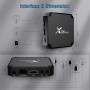 X96 Mini TV Box, Android 11.0 Caja TV 2GB/16GB, Caja Android TV 4K con Amlogic S905W2 Quad-Core chipset 64 bits WiFi 2.4G, 4K