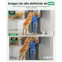 YESYAMO Cámara Vigilancia WiFi Interior 2K 4MP, Cámara Vigilancia Domicilio WiFi con 2.4G/5G WiFi 360° Cámara de Seguridad para