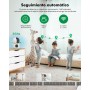 YESYAMO Cámara Vigilancia WiFi Interior 2K 4MP, Cámara Vigilancia Domicilio WiFi con 2.4G/5G WiFi 360° Cámara de Seguridad para