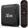 Android 13.0 TV Box, Android Box 4GB RAM 32GB ROM RK3528A CPU Quad Core Arm Cortex A53, Soporte 2.4/5.0GHz WiFi6 BT5.X 4K 100M