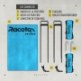 Racetex Set x 2 Porteria Futbol niños - Porterias de Futbol para niños Incluye práctica Bolsa para Transportar - [Versión con