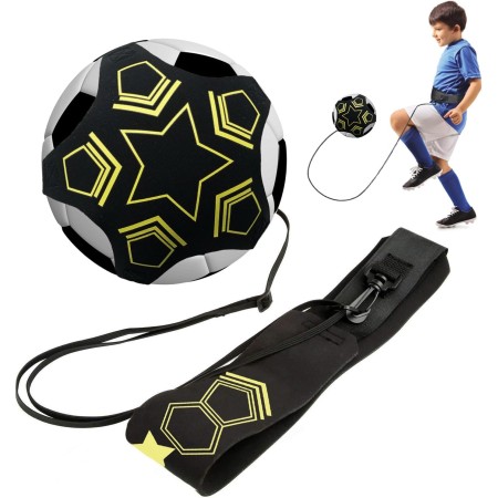 Cinturón de Entrenamiento de Fútbol Elástico, Entrenador de Patada de Fútbol, Adecuado para Fútbol, Voleibol, Cinturón Auxiliar
