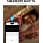 ieGeek 2.4/5GHz Camara Vigilancia WiFi Interior 2K 360°PTZ, Cámara Vigilancia Interior para Bebes/Mascotas/Seguridad Casa,