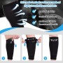 Herenear Espinilleras de Fútbol para Niños, Espinilleras Fútbol con Calcetines Elásticas, Transpirables Espinilleras,