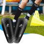 Herenear Espinilleras de Fútbol para Niños, Espinilleras Fútbol con Calcetines Elásticas, Transpirables Espinilleras,