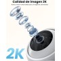 ieGeek 2.4/5GHz Camara Vigilancia WiFi Interior 2K 360°PTZ, Cámara Vigilancia Interior para Bebes/Mascotas/Seguridad Casa,