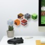 Luces LED hexagonales PlayStation - Producto oficial, decoración de sala de juegos personalizable, iluminación controlada por