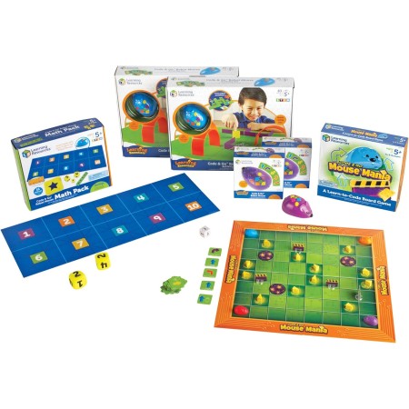 Learning Resources Set de Actividades para el Aula del ratón Robot Code & Go