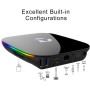 Q Plus Android 10.0 TV Box 4GB RAM/32GB ROM H616 Quad-Core Con Soporte 2.4Ghz WiFi 6K HDMI DLNA 3D Smart