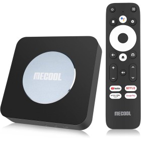 Android TV Box 11 KM2 Plus 2G+16G con Netflix Certificado S905X4-B 4K Streaming Media Player Asistente de Voz Google Disney +