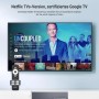 Android TV Box 11 KM2 Plus 2G+16G con Netflix Certificado S905X4-B 4K Streaming Media Player Asistente de Voz Google Disney +