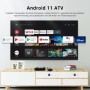 Android TV Box 11 KM2 Plus 2G+16G con Netflix Certificado S905X4-B 4K Streaming Media Player Asistente de Voz Google Disney +