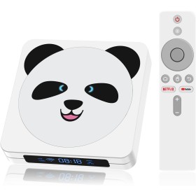 Android TV Box, Android 12.0 Smart TV Box Soporta 4K Ultra HD, Diseño Panda TV Box X98 MAX+, Nueva Actualización Allwinner H618