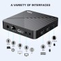 Android TV Box, Android Box 13.0 mit RAM 4G ROM 64G WiFi6 Enternet 10/100M Bluetooth 5.0 USB3.0 Unterstützt 3D HD 8K TV Box